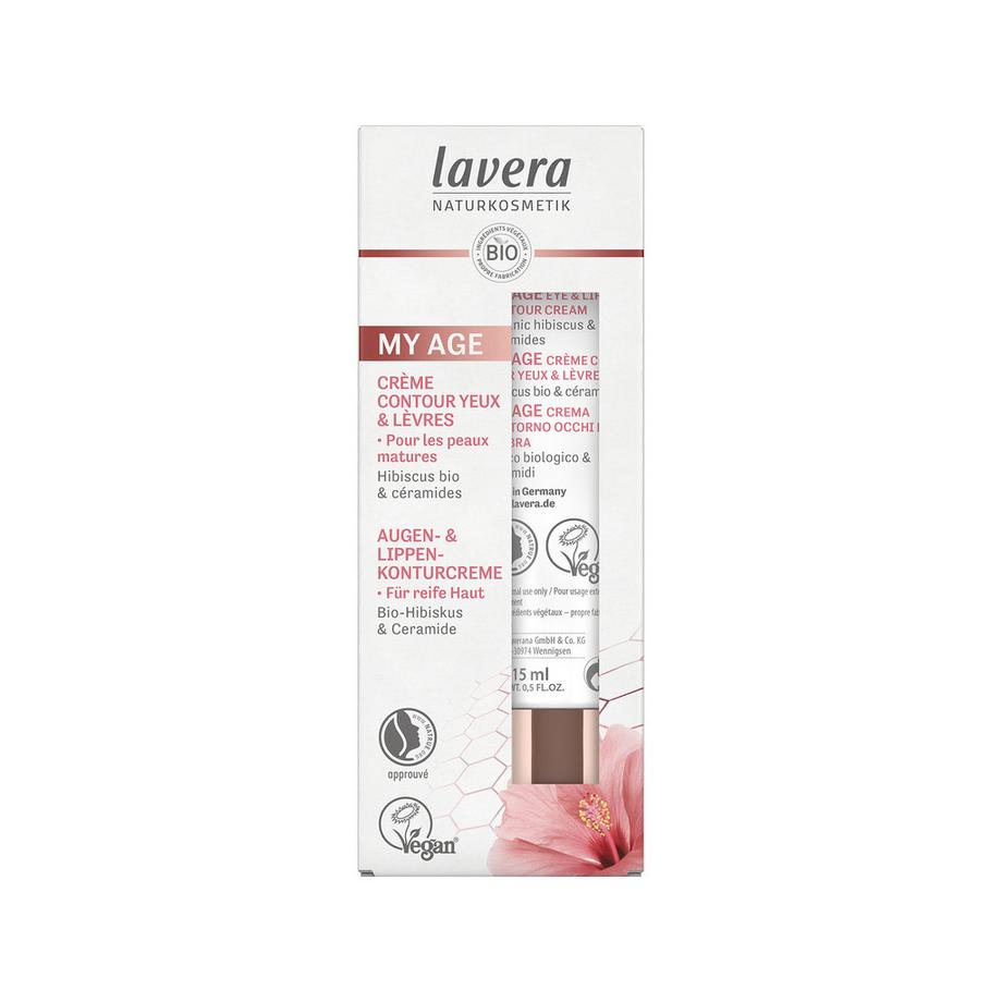 lavera  Crème contour des yeux et des lèvres My Age 