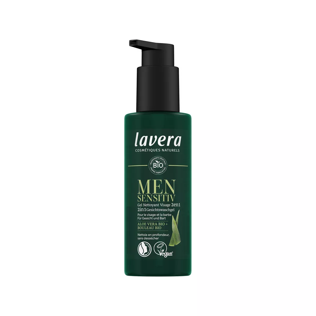 Lavera - Men 2in1 Gesichtswaschgel, 150  ml