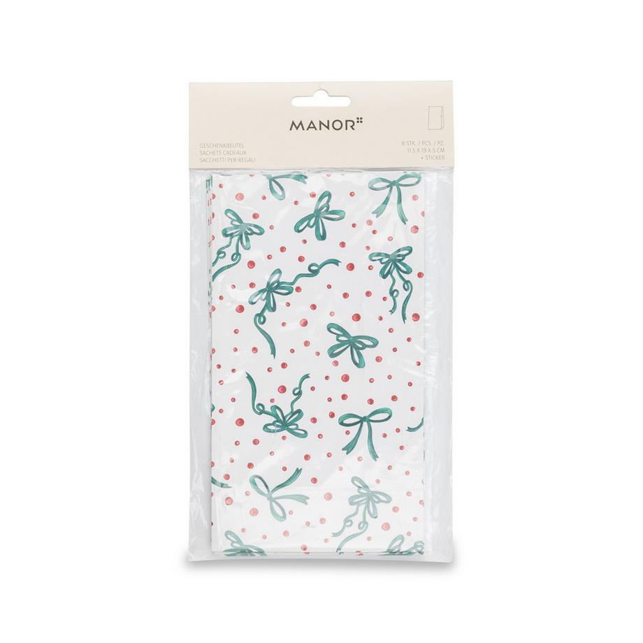 Manor Set sacchetti regali Ribbon 