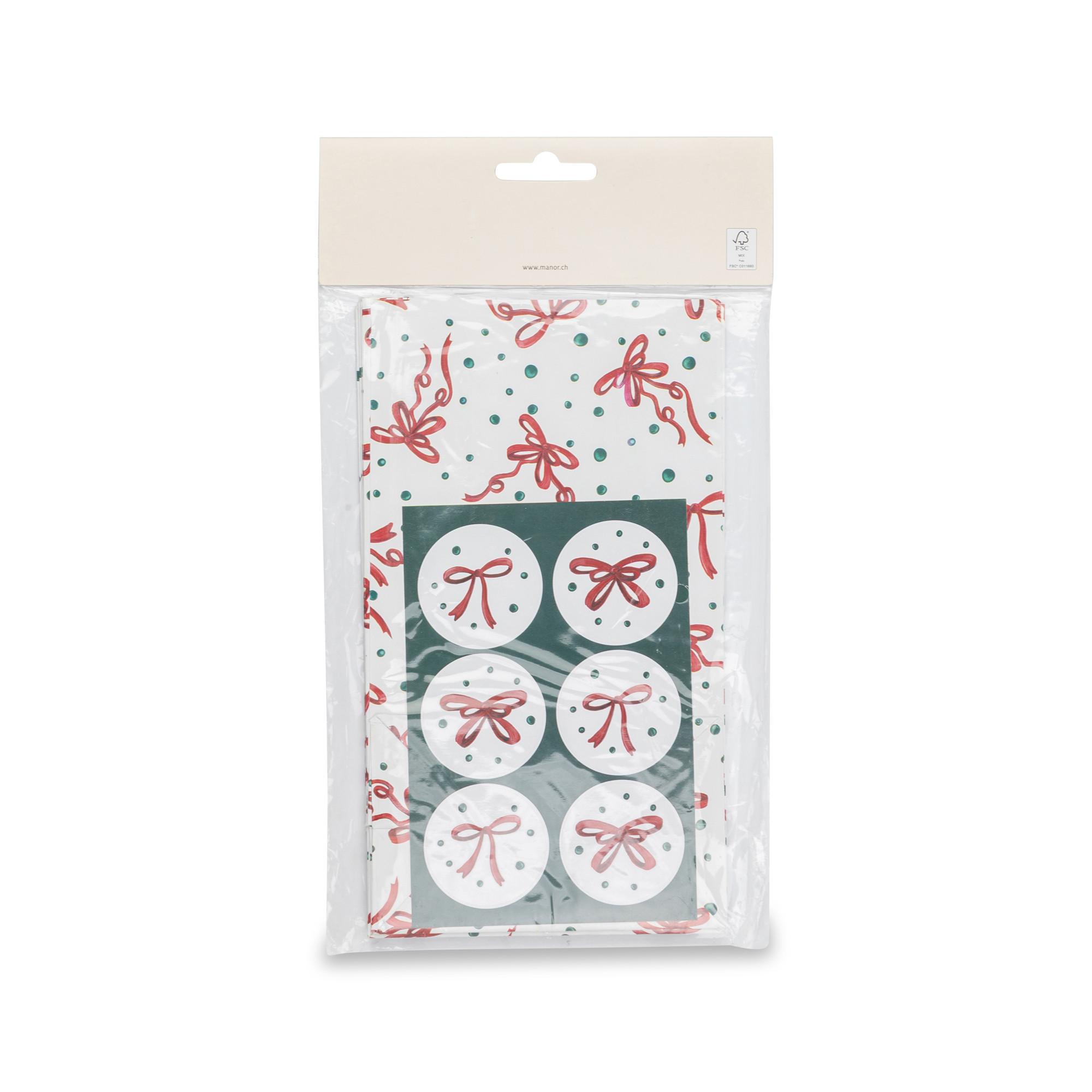 Manor Set sachets de cadeau Ribbon 