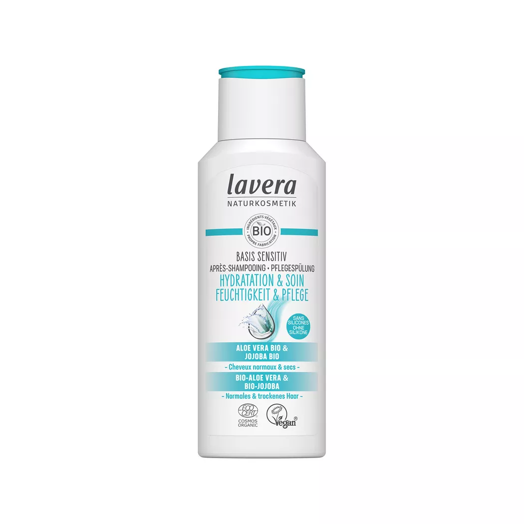 Lavera - Spülung basis sensitiv Feuchtigkeit, 200 ml