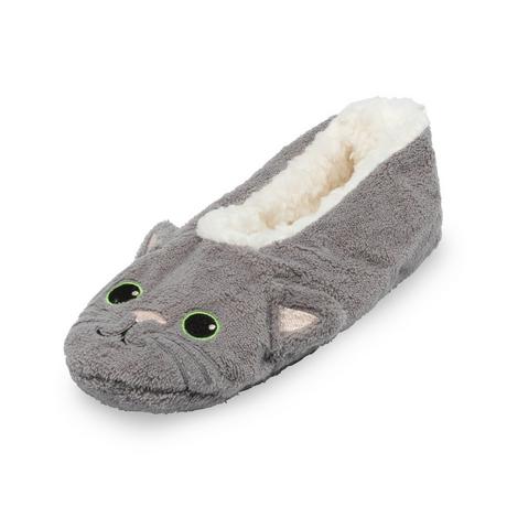 Manor Woman Calze Slipper Design Gatto  