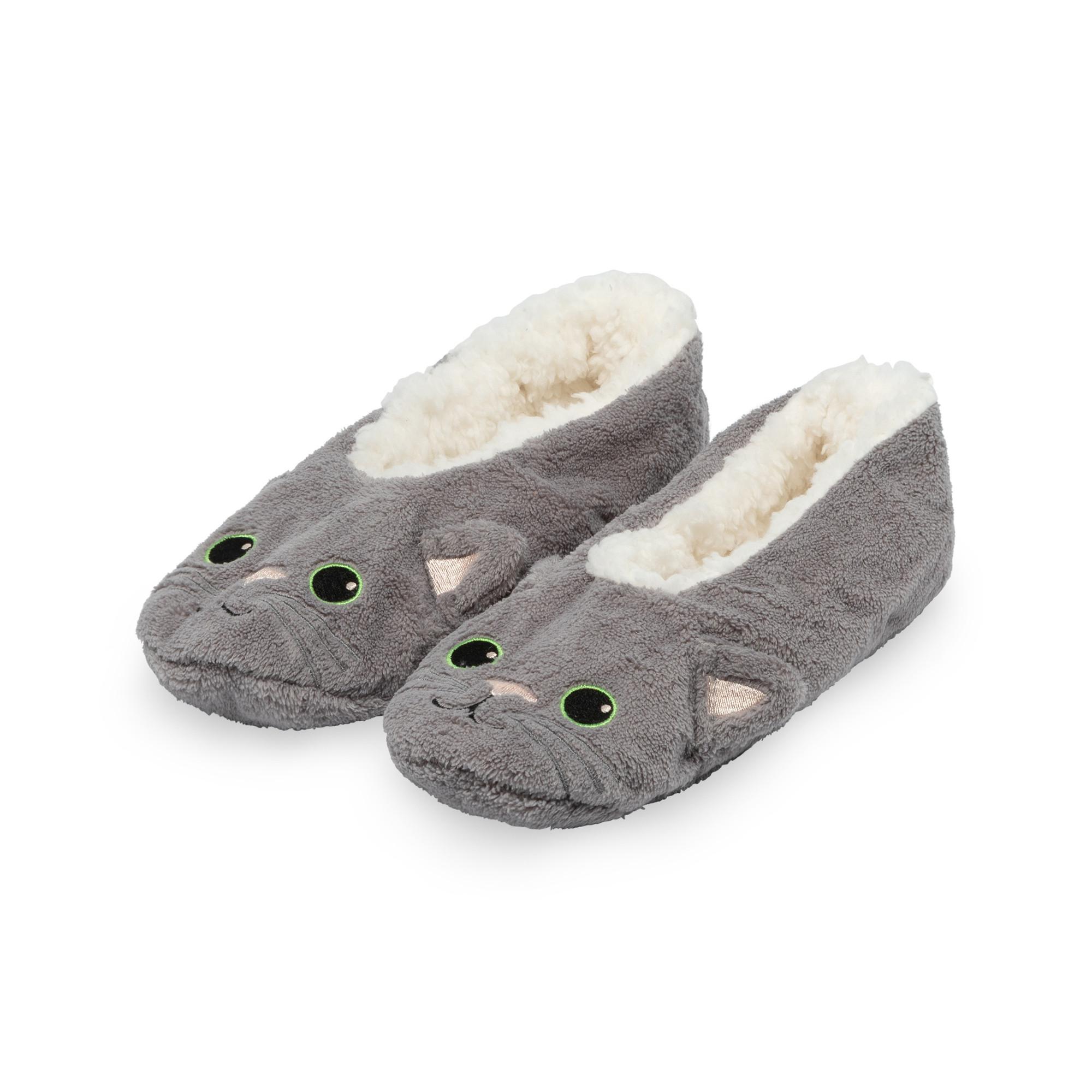 Manor Woman Calze Slipper Design Gatto  