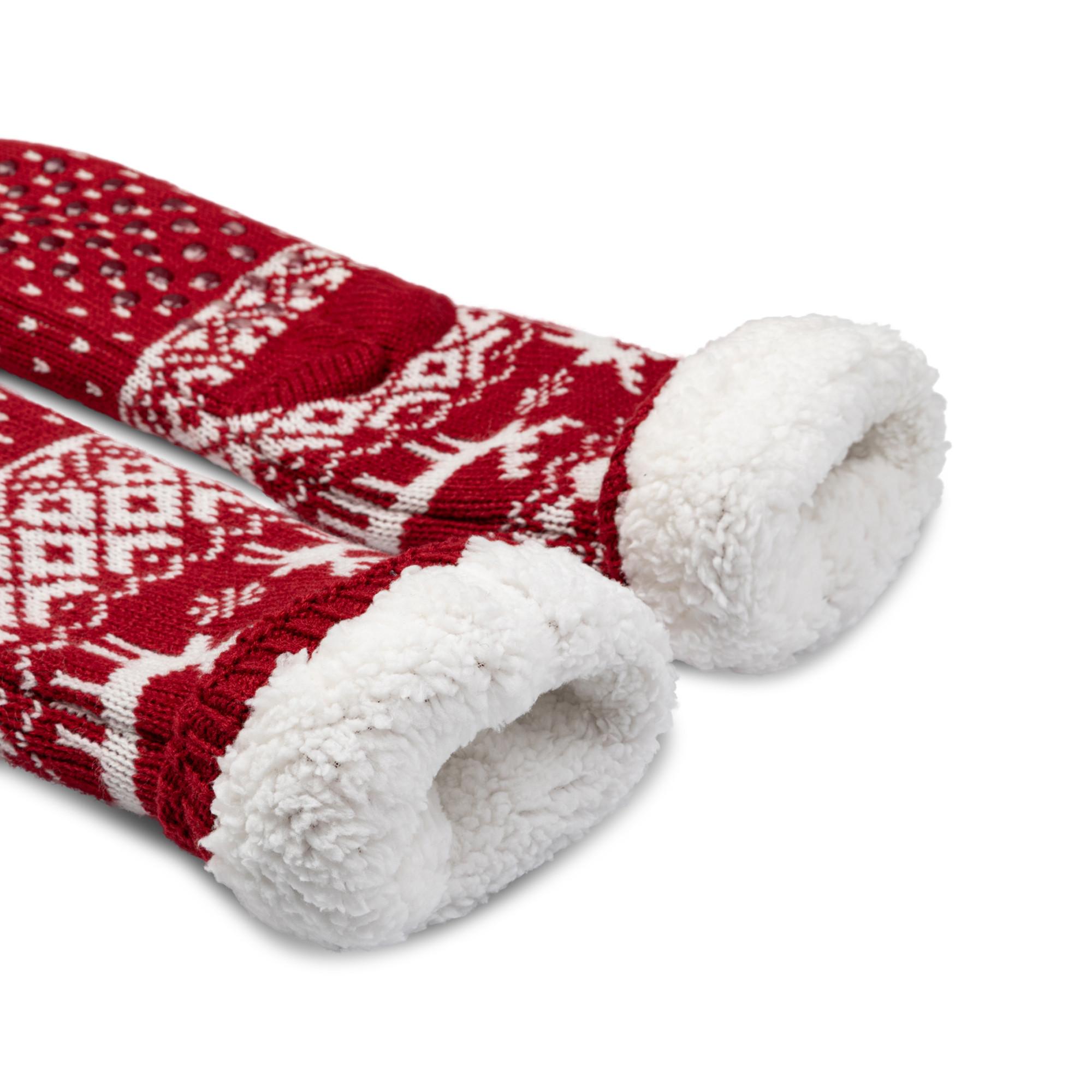 Manor Woman Chaussettes Pantoufles Bonhomme Pain d'Épices Noël  