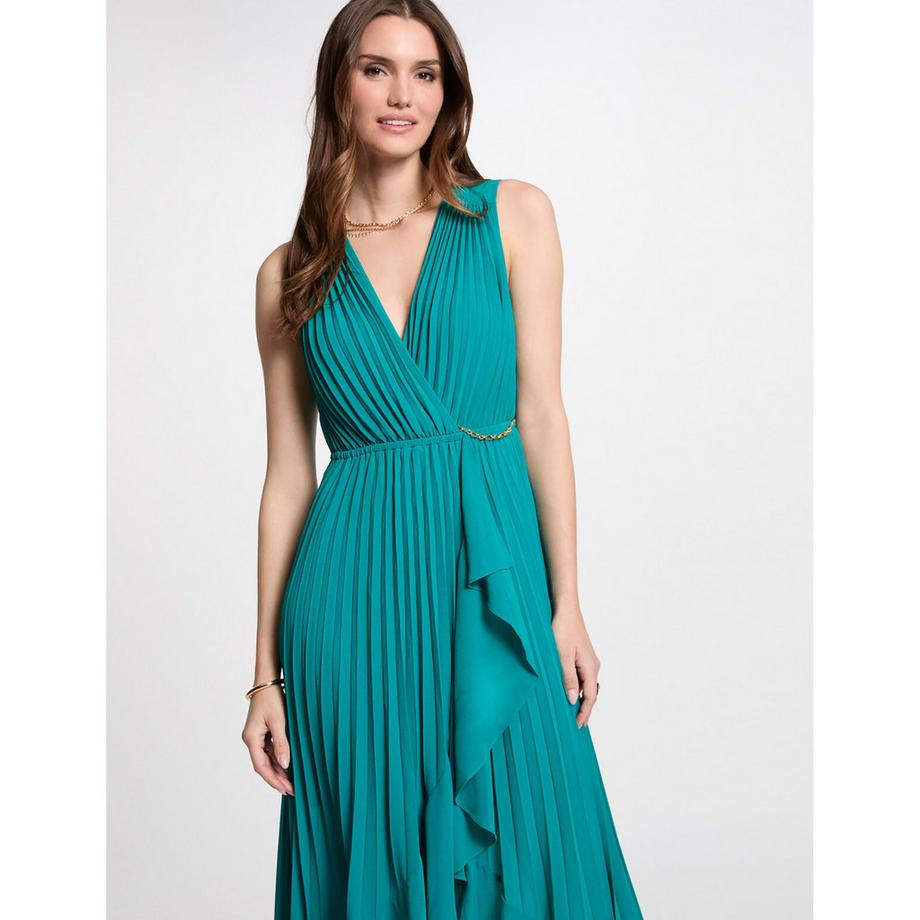 MORGAN Abito lungo plissettato  