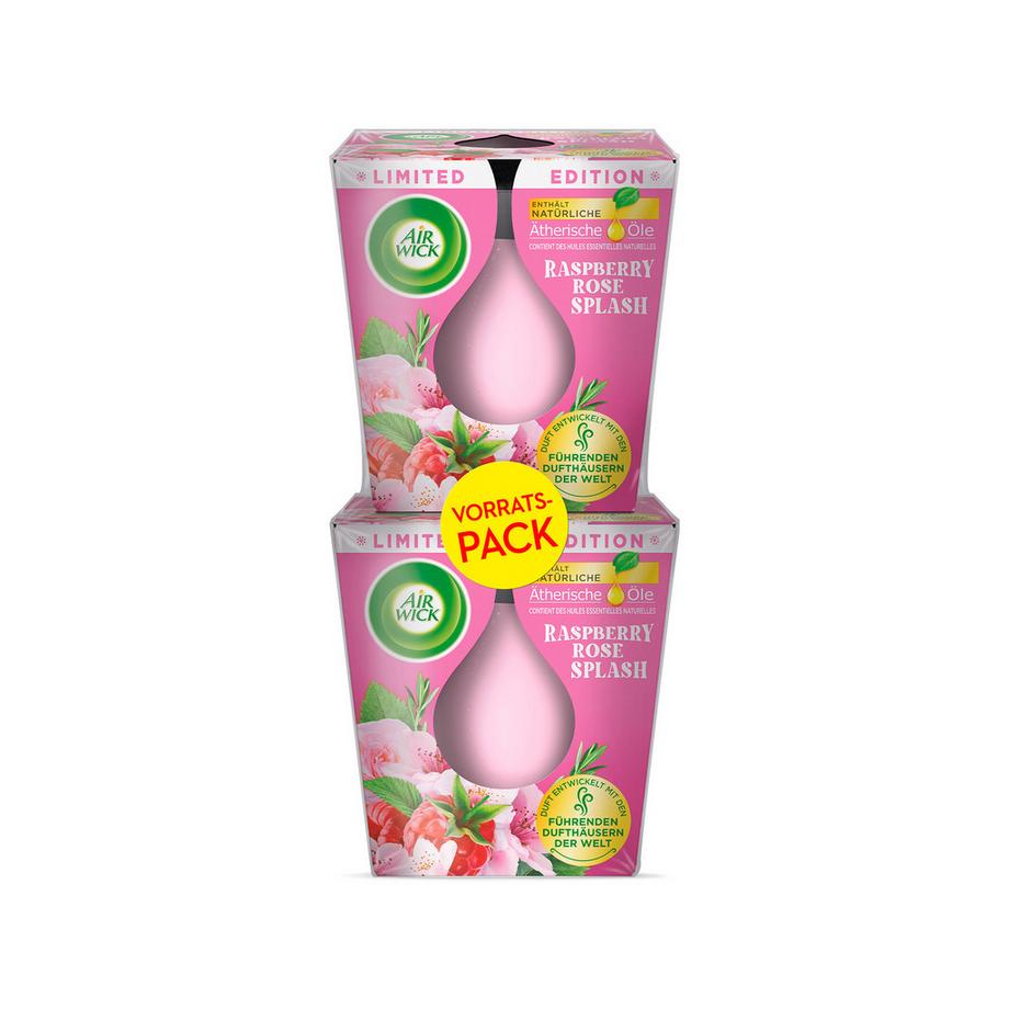 AIR WICK Duftkerze Raspberry Rose Splash 