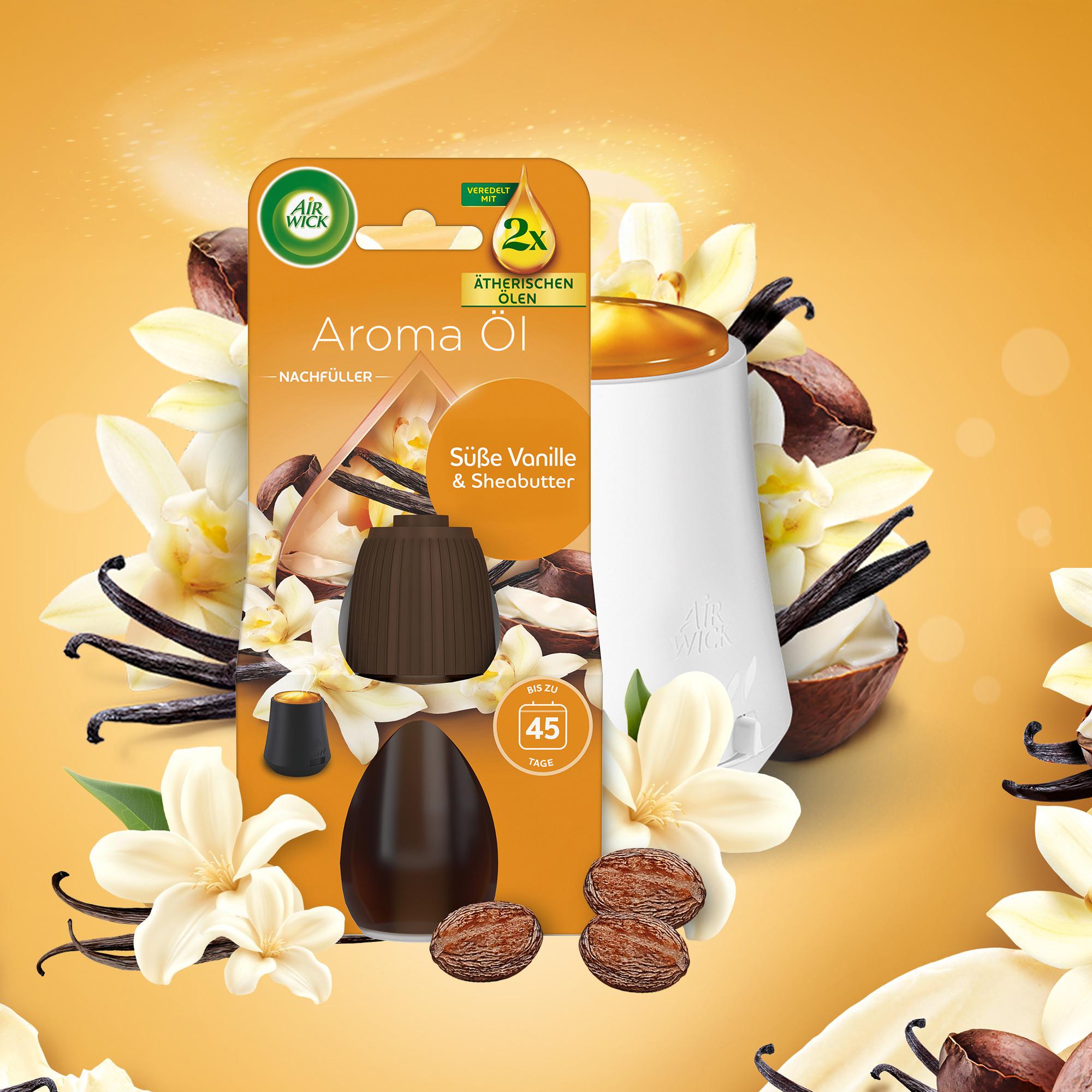 AIR WICK Nachfüllung Ätherische Öle Sweet Vanille & Sheabutter 