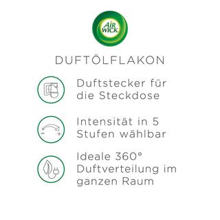 AIR WICK Ricarica olio profumato Cotton & White orchid 