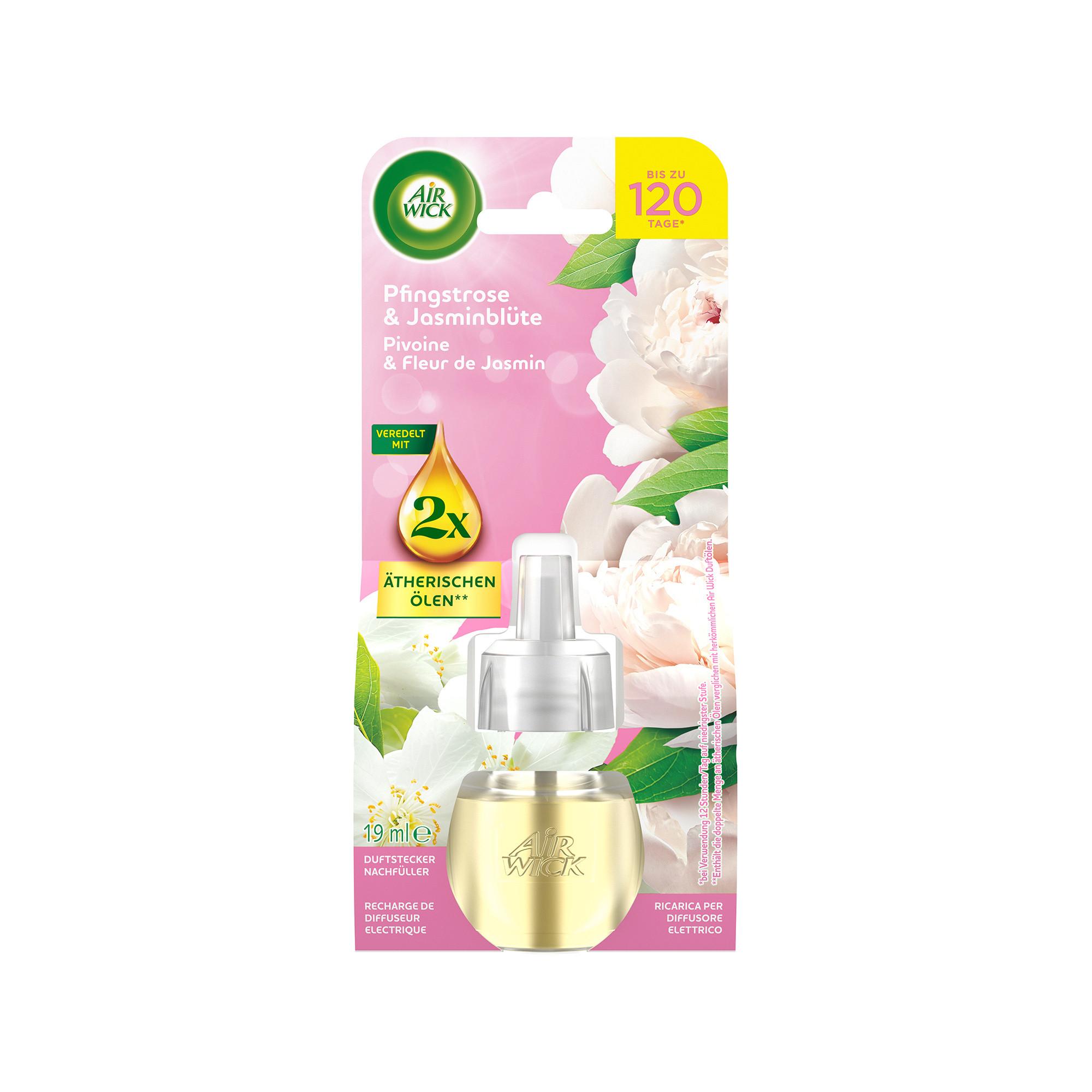 AIR WICK Ricarica olio profumato Peony & jasmine blossom 