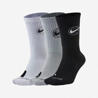 NIKE Everyday Plus Cushioned Crew Chaussettes Triopack  