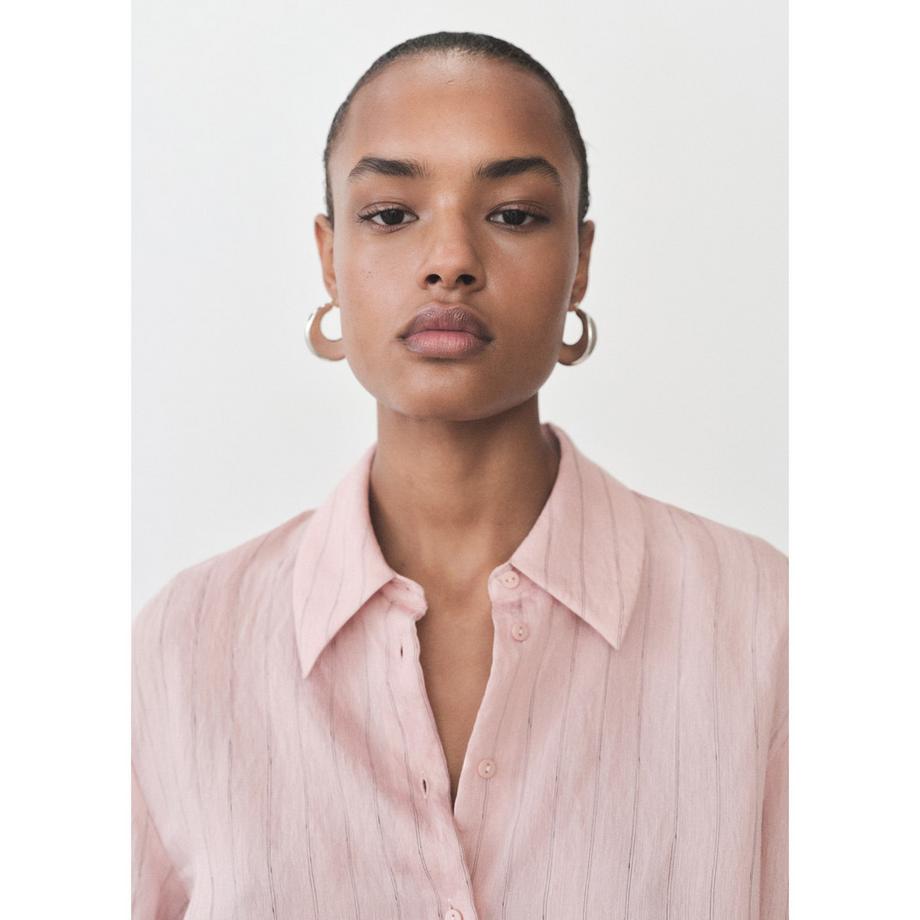 MANGO Cortazar Camicetta A Righe Maniche Lunghe  