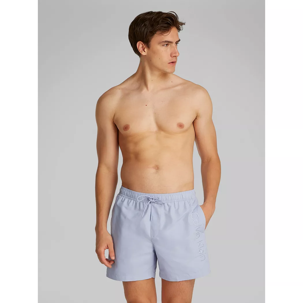 Calvin Klein Medium Drawstring Swim Shorts Sky Blue XL