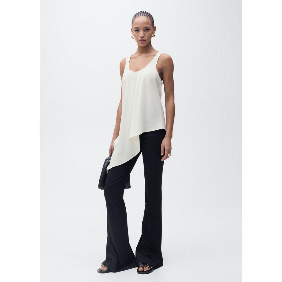 MANGO SWADE Top Sans Manches Col V  