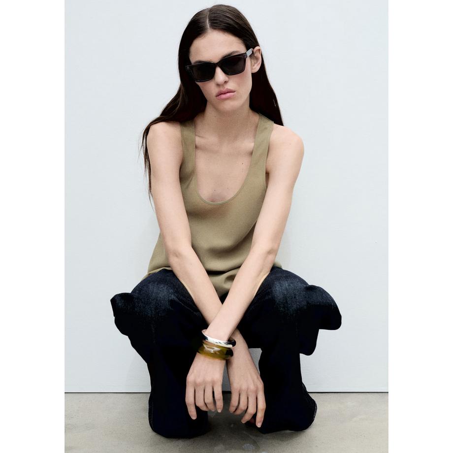 MANGO SWADE Top Asymétrique  