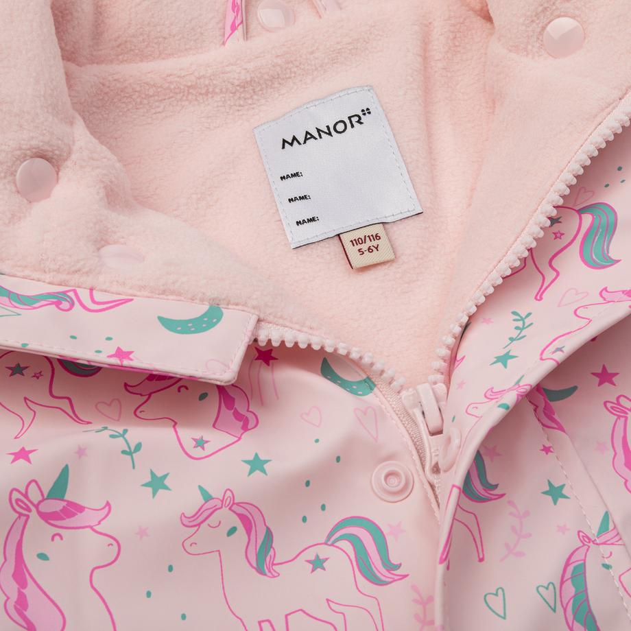 Manor Kids Veste de Pluie Doublée Imprimé Licorne  