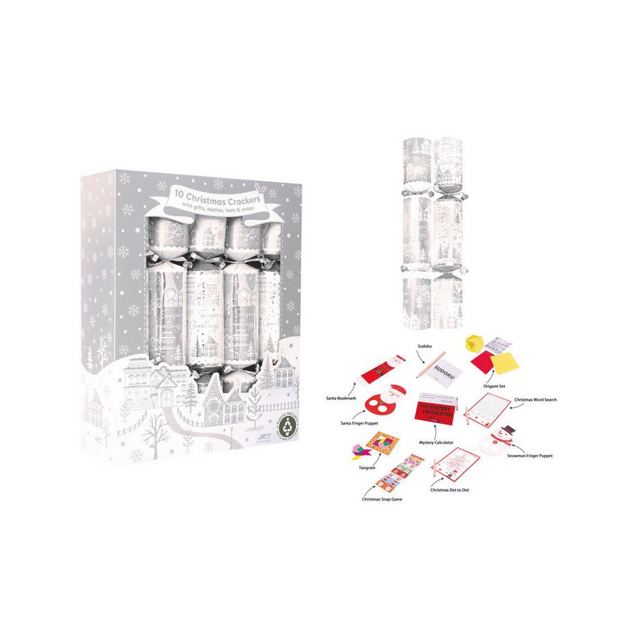 RSW Christmas Crackers 10 pièces Family 