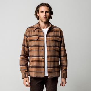 Manor Man Overshirt Kariert Flanell  