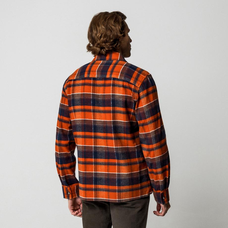 Manor Man Overshirt Quadri Flanella  