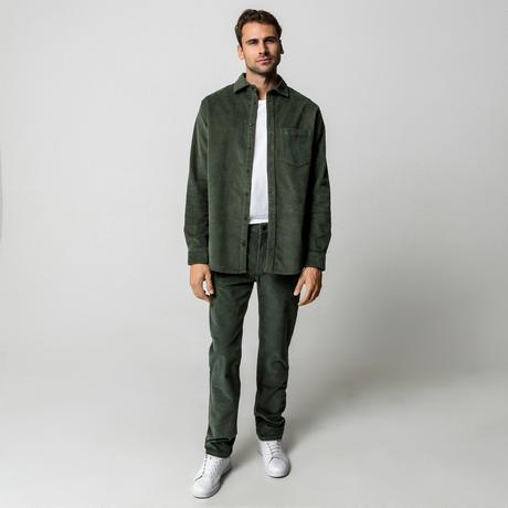 Manor Man Pantalon en velours côtelé Regular Fit  