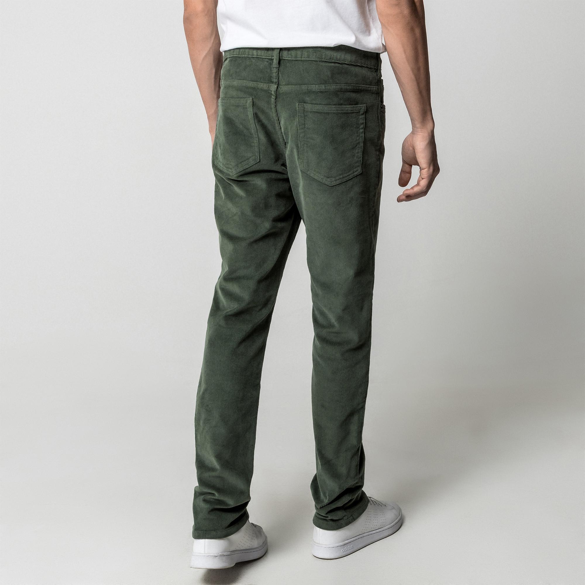 Manor Man Pantalon en velours côtelé Regular Fit  