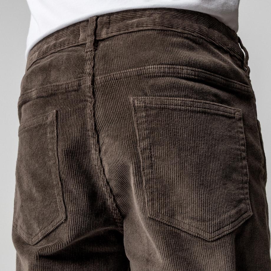 Manor Man Pantalon en velours côtelé Regular Fit  