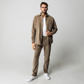 Pantalon en velours côtelé, Regular Fit