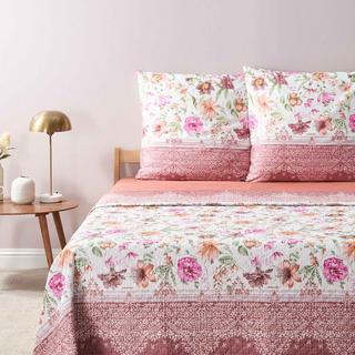 bassetti Casablanca Blumenmuster Kissenbezug  