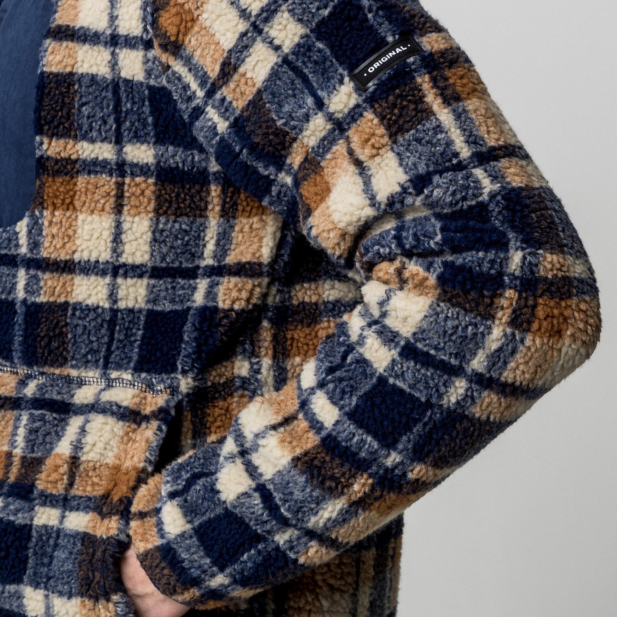 Manor Man Pullover Full Zip in pile  