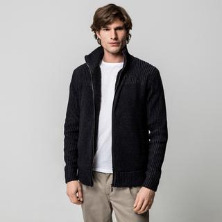 Manor Man Pullover Stehkragen Half Zip  