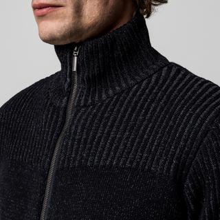 Manor Man Pullover Stehkragen Half Zip  