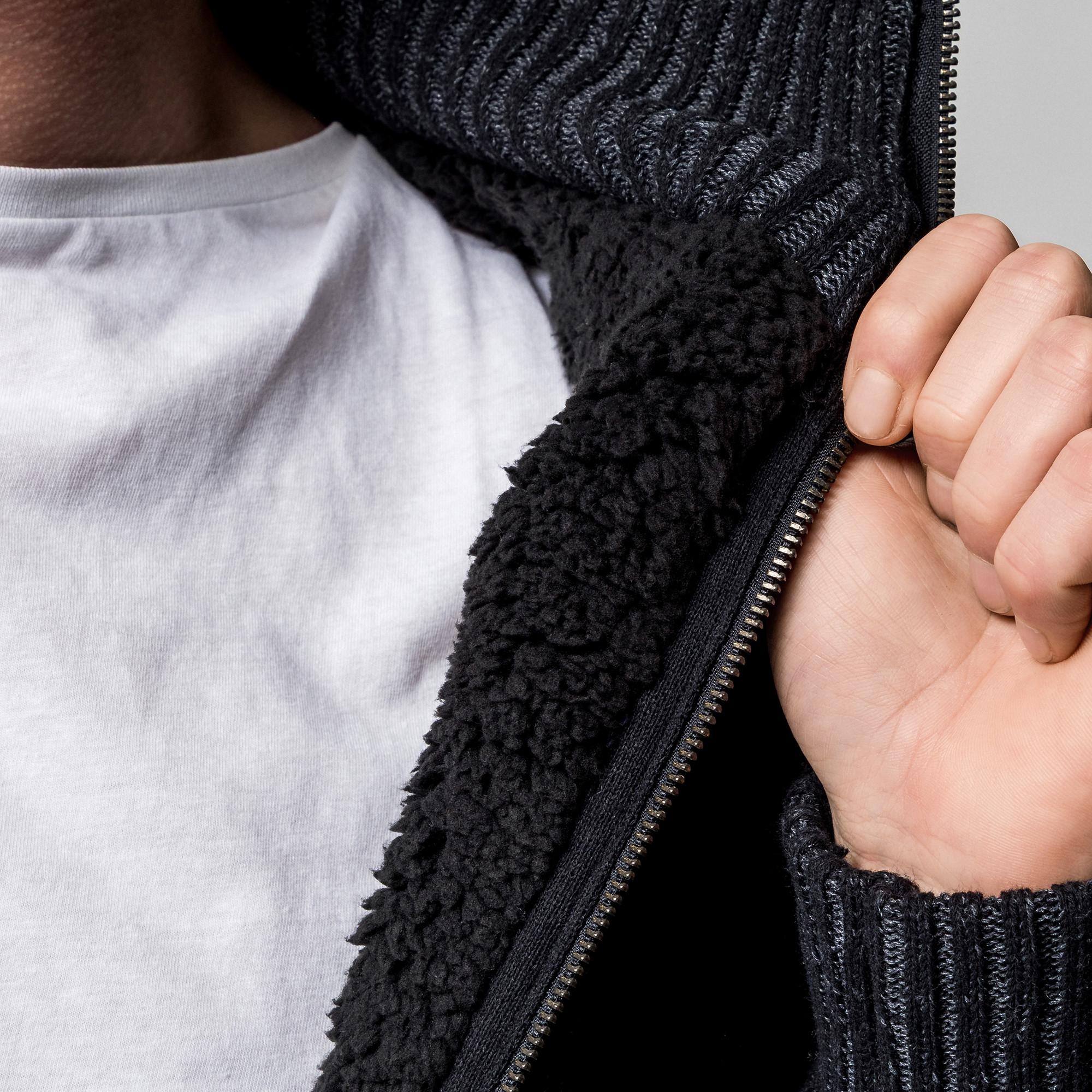 Manor Man Pullover Stehkragen Half Zip  