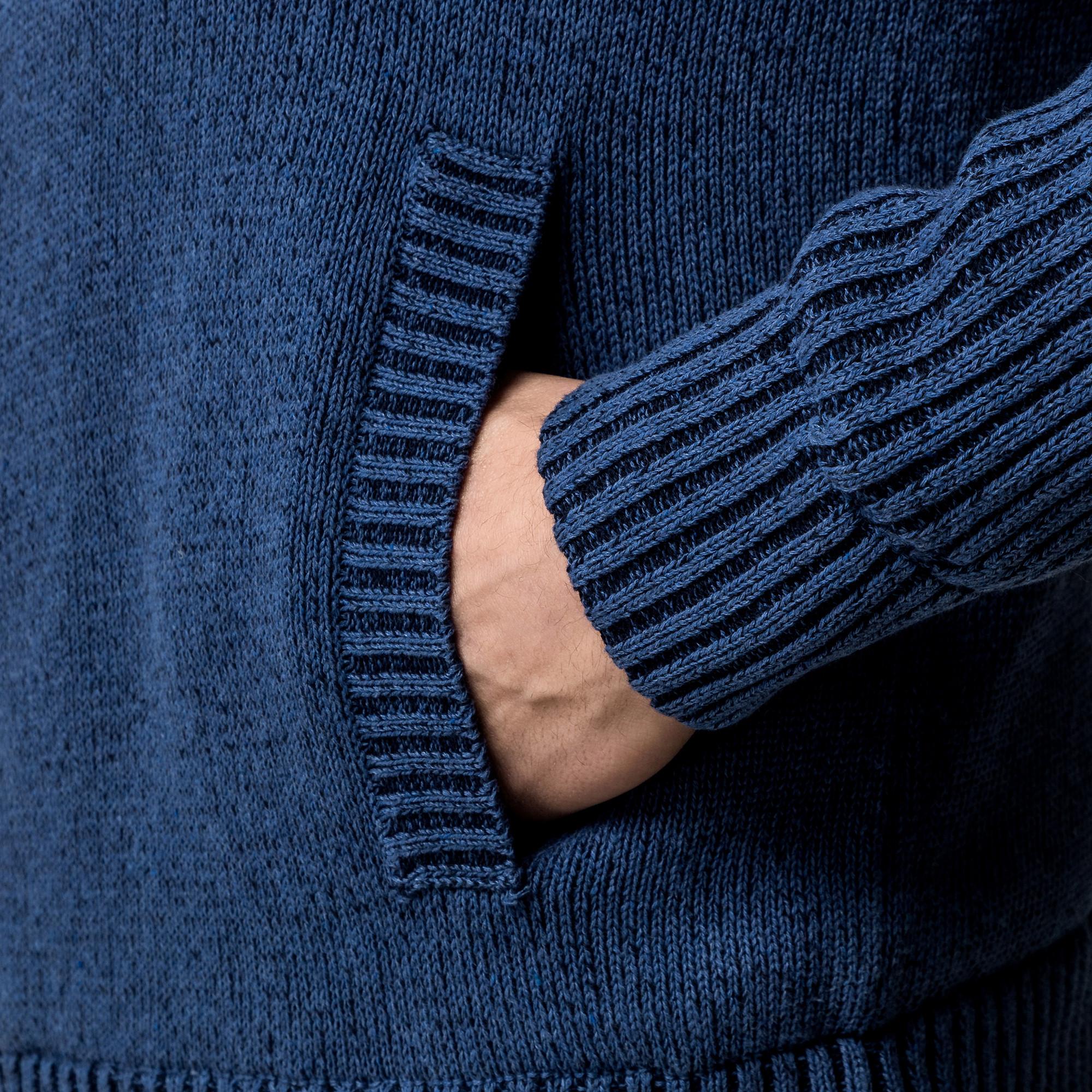 Manor Man Pullover Stehkragen Half Zip  