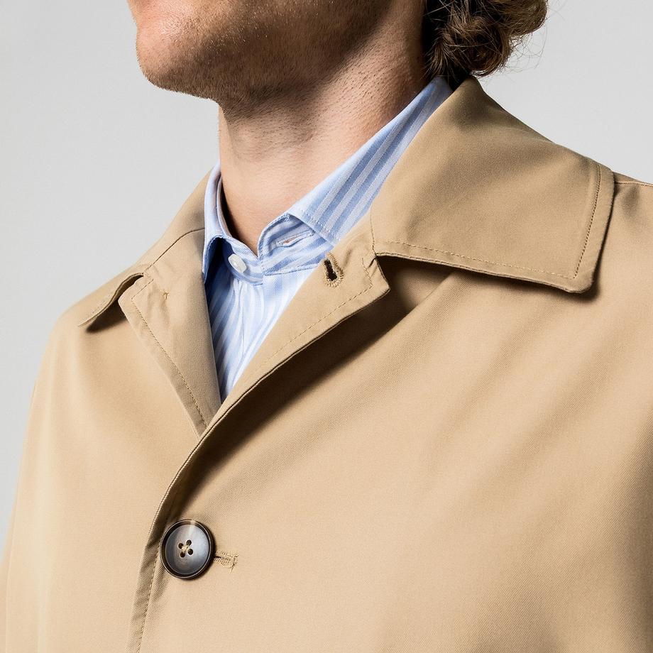 Manor Man Trench in twill  