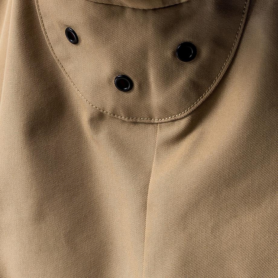 Manor Man Trench in twill  