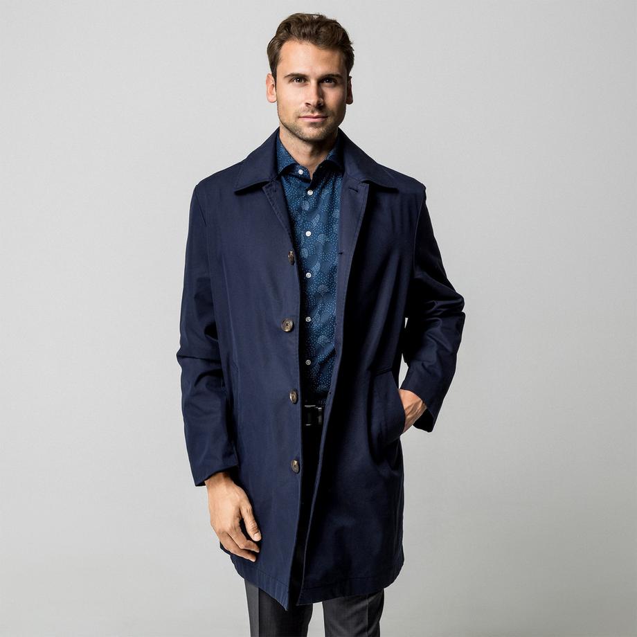 Manor Man Trench in twill  