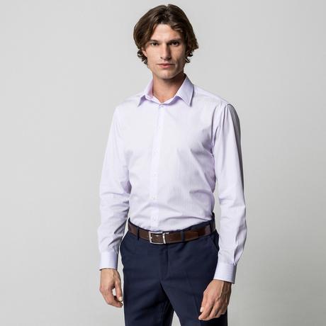 Manor Man Camicia Business Uomo A Righe Maniche Lunghe Slim Fit  
