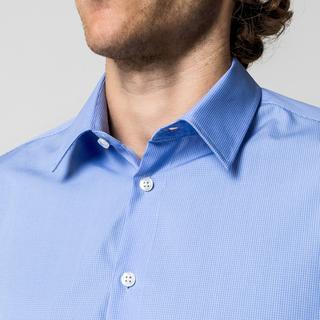 Manor Man Camicia a maniche lunghe fantasia vestibilità classica  