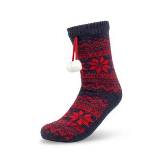 Manor Woman Weihnachtssocken mit Bommel  