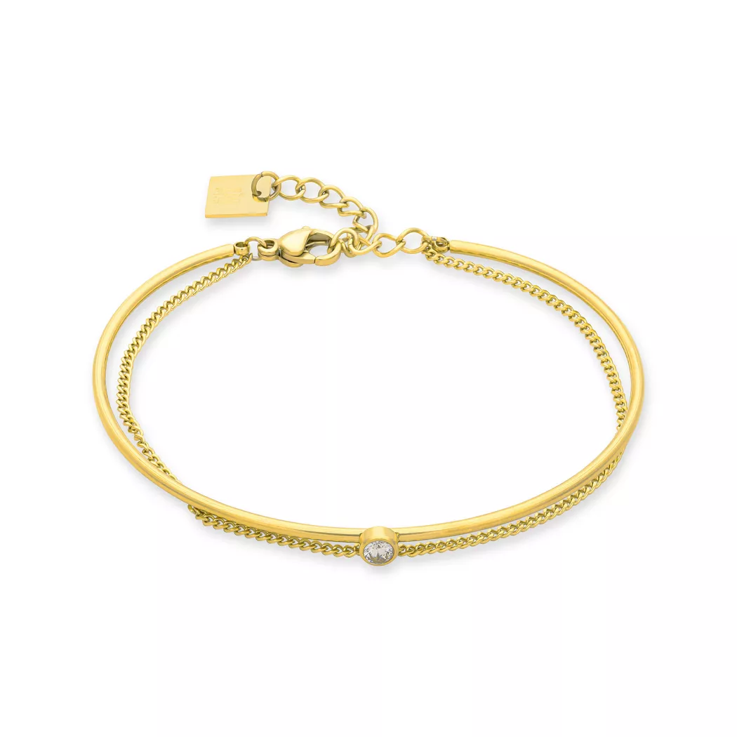 ZAG Bijoux - Armband, 15+3CM, Goldfarben