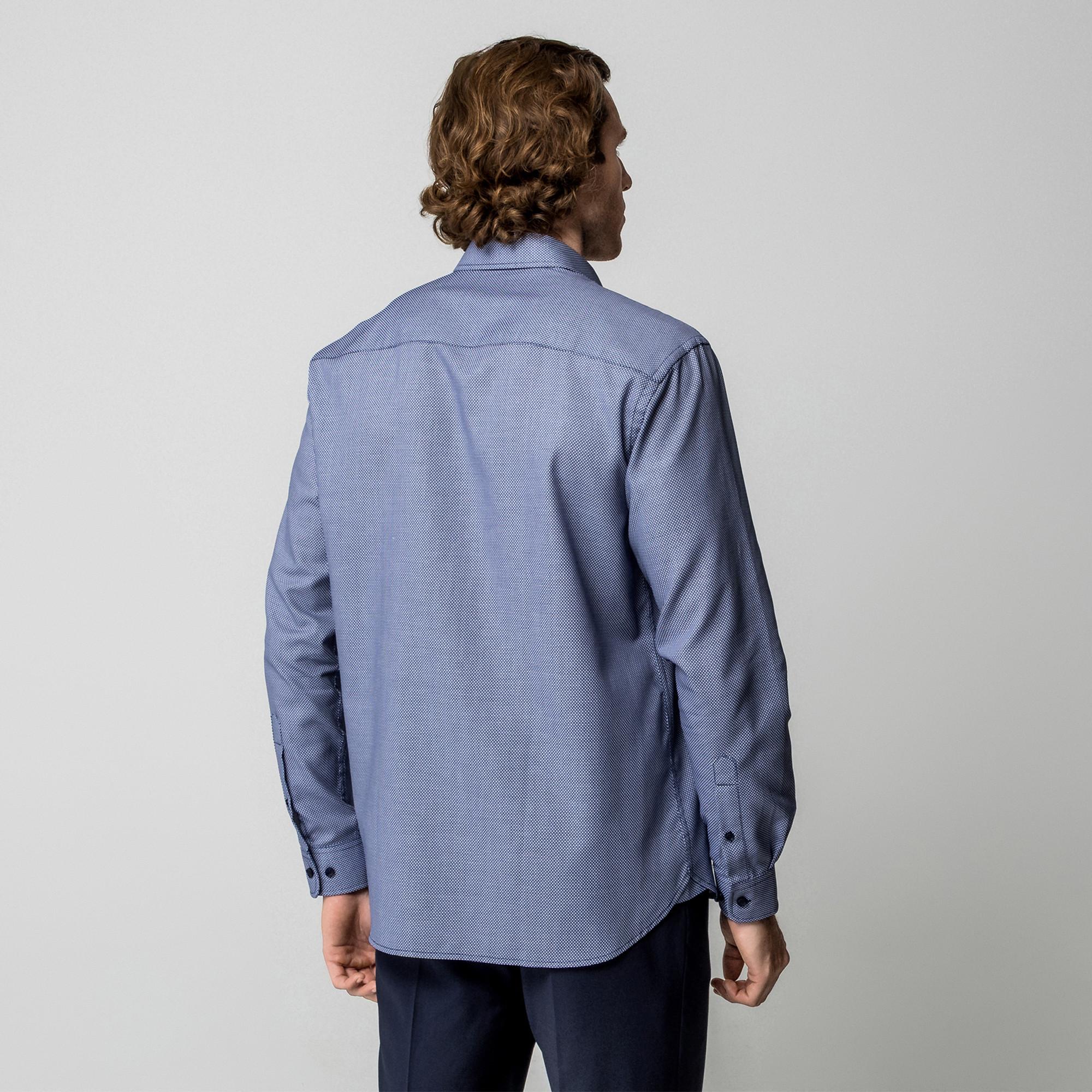 Manor Man Langarm Classic Fit Hemd  