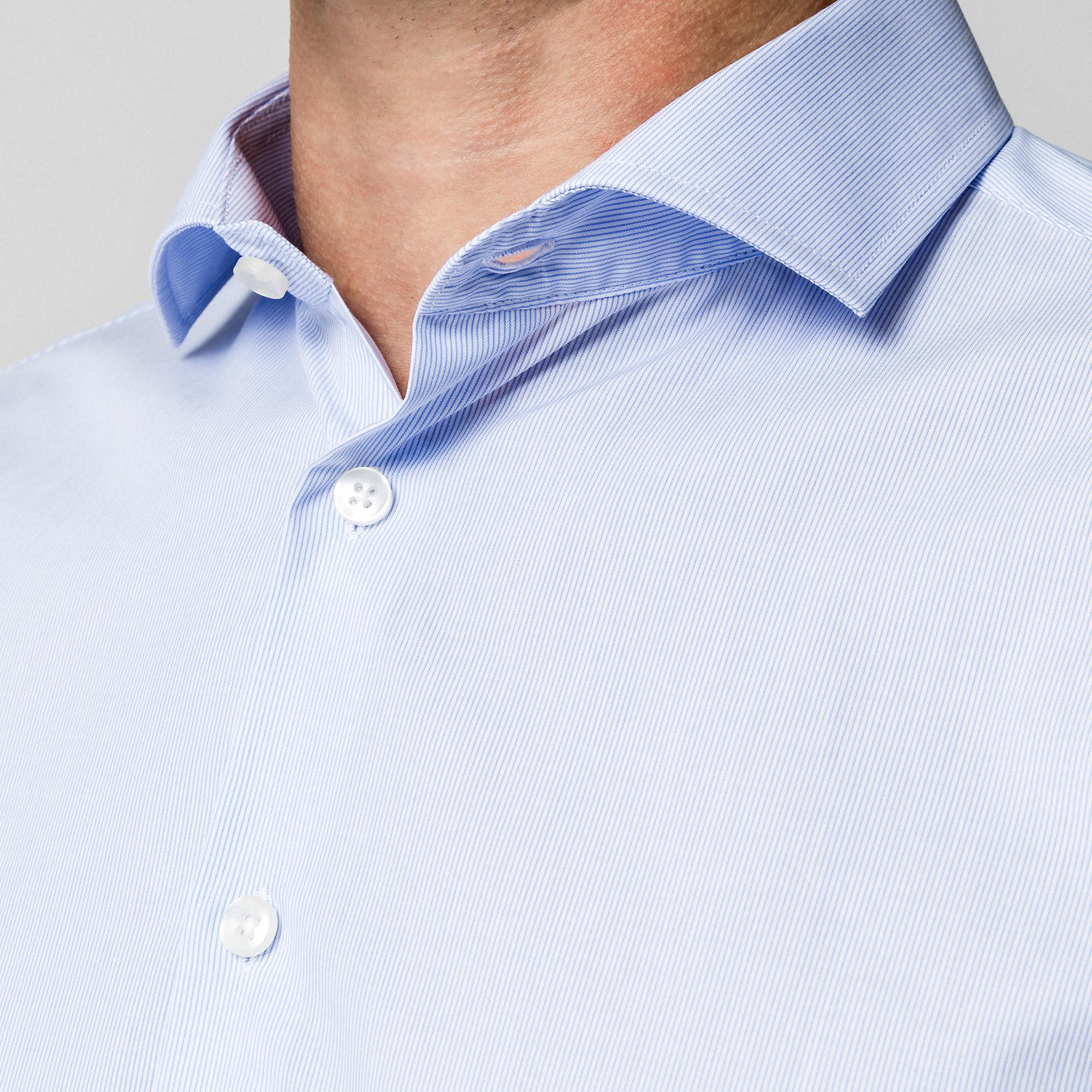 Manor Man Camicia a maniche lunghe a righe  