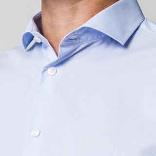 Manor Man Camicia a maniche lunghe a righe  