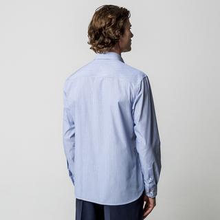 Manor Man Camicia a Righe Maniche Lunghe  