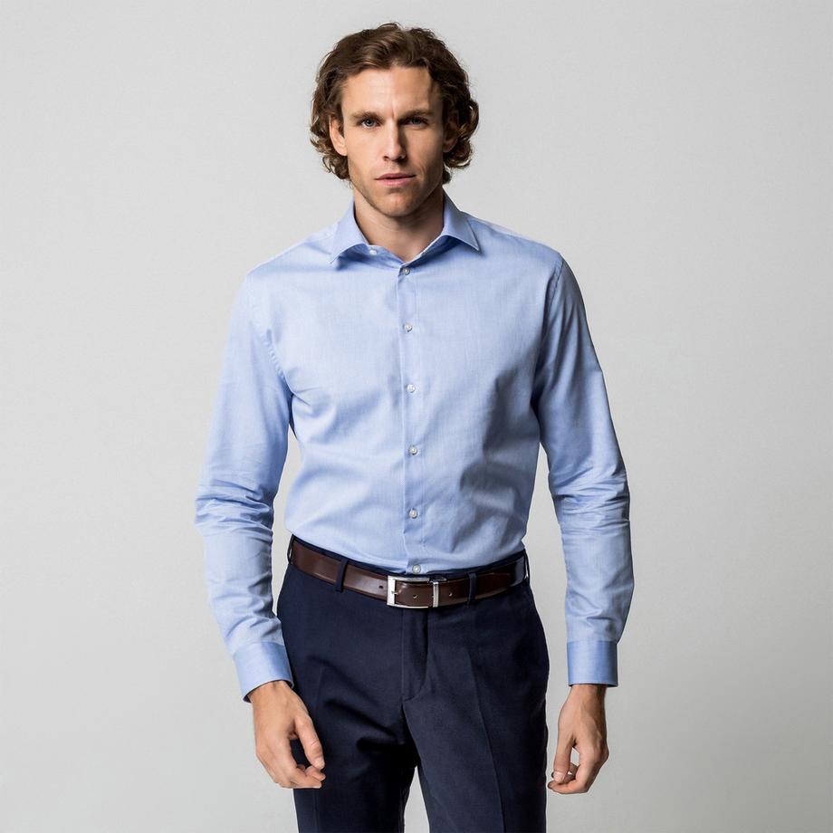 Manor Man Camicia Uomo Modern Fit Collo Kent  