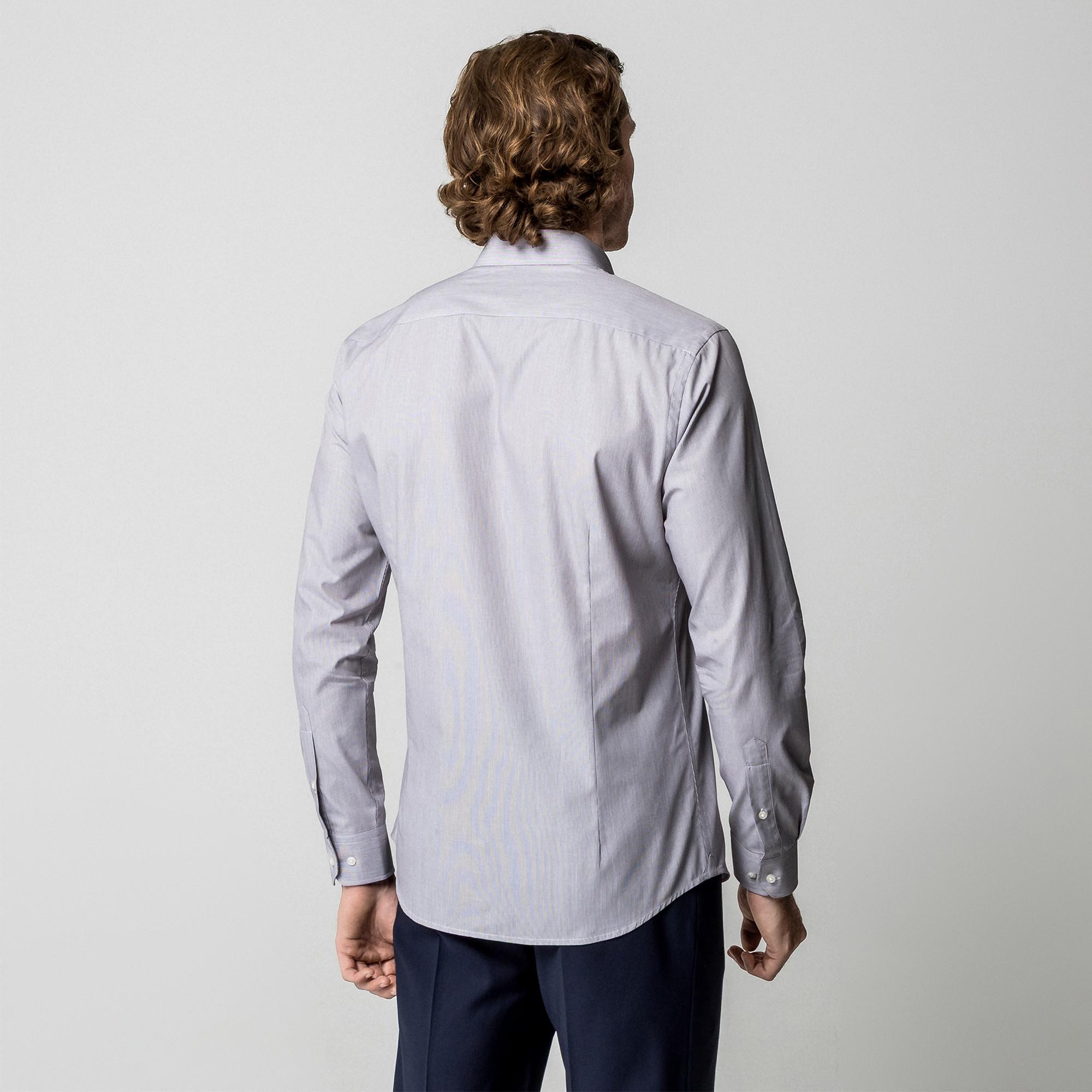 Manor Man Langarm Modern Fit Gestreiftes Hemd  