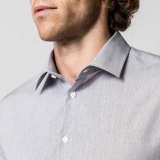 Manor Man Langarm Modern Fit Gestreiftes Hemd  