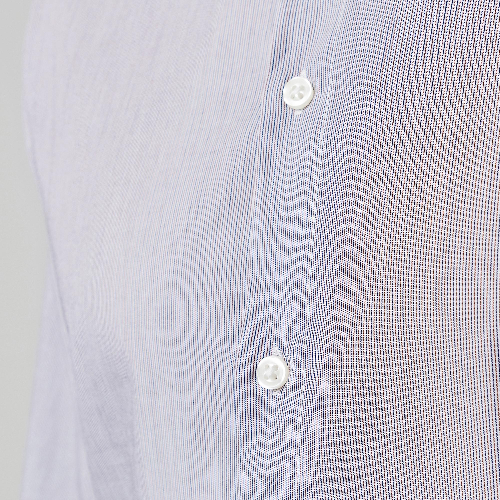 Manor Man Langarm Modern Fit Gestreiftes Hemd  