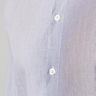 Manor Man Langarm Modern Fit Gestreiftes Hemd  