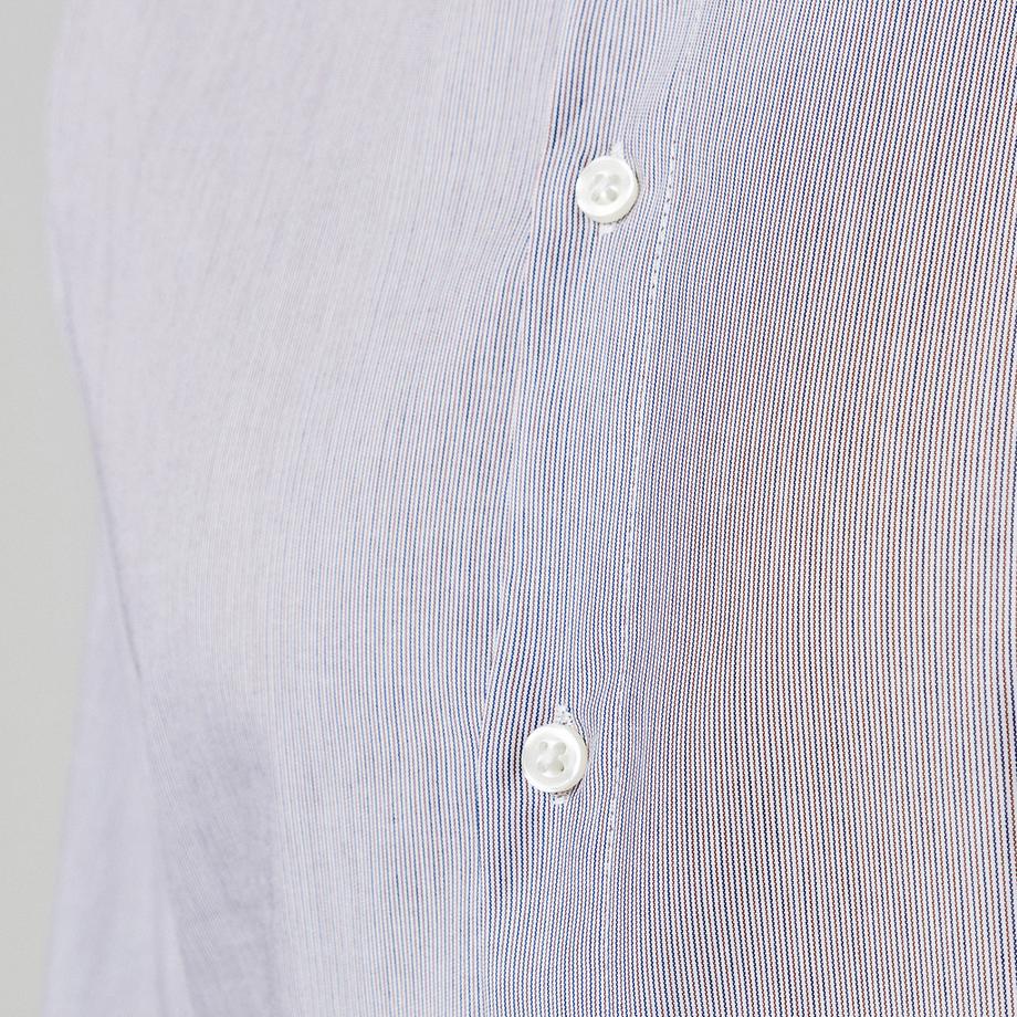 Manor Man Langarm Modern Fit Gestreiftes Hemd  