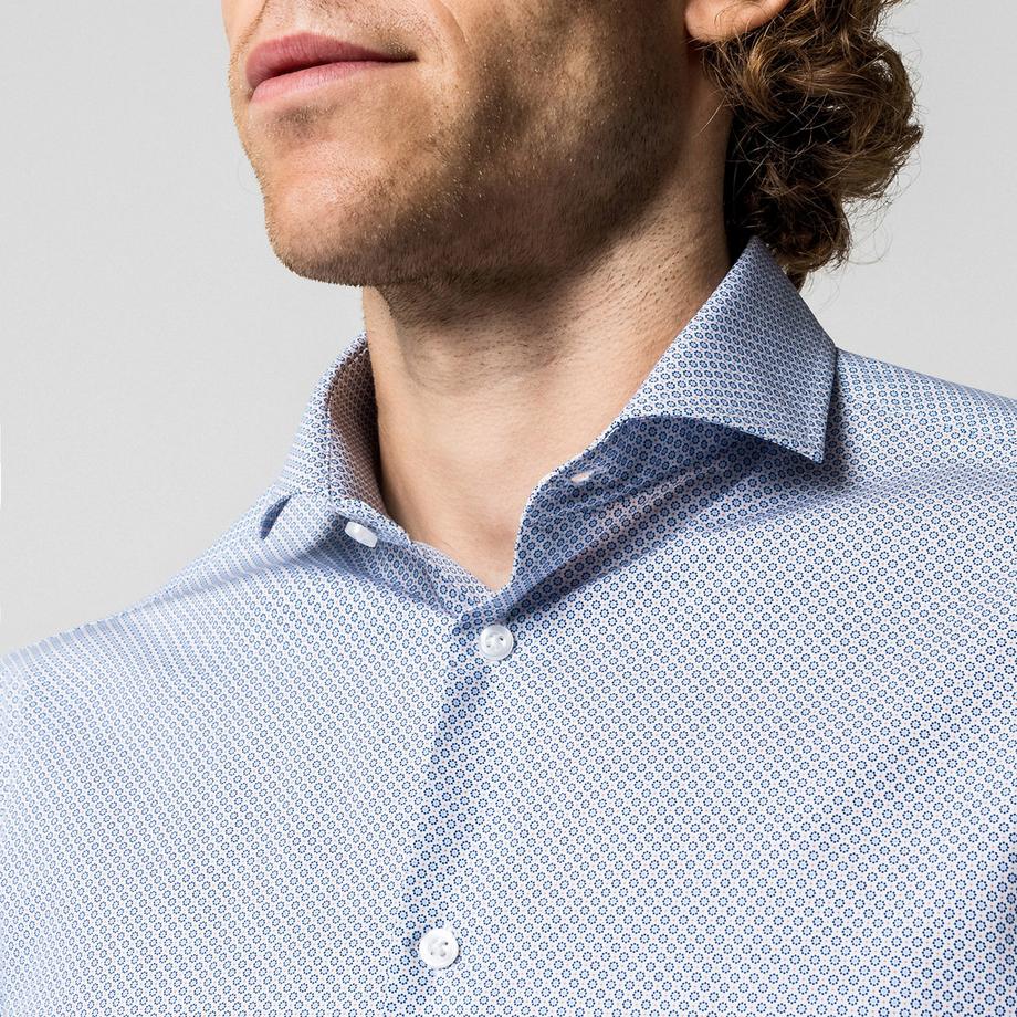 Manor Man Camicia Modern Fit Maniche Lunghe  